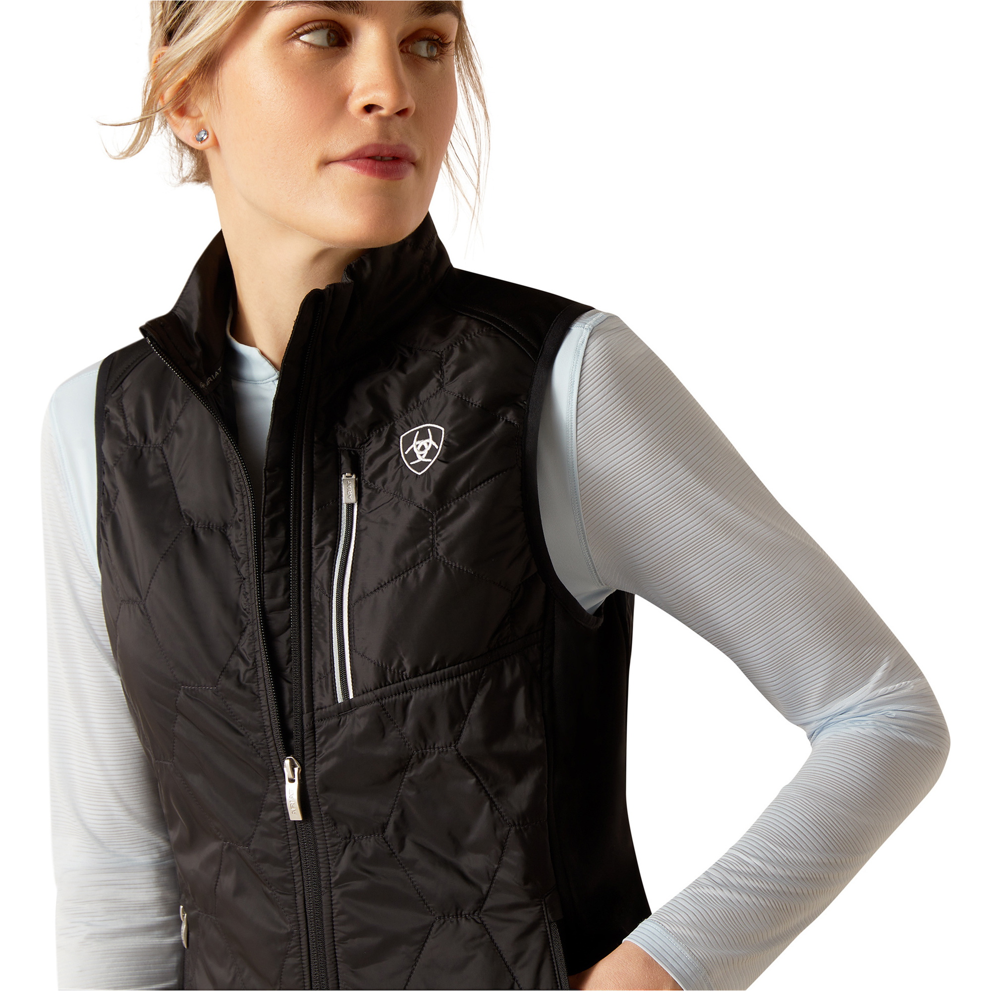 2025 Ariat Womens Fusion Insulated Vest 10049077 - Black